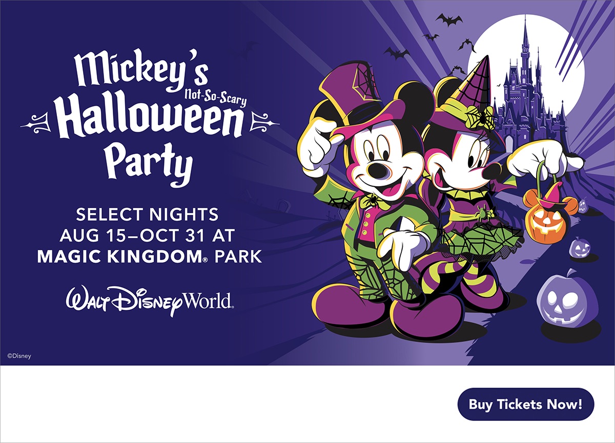 magic kingdom halloween party