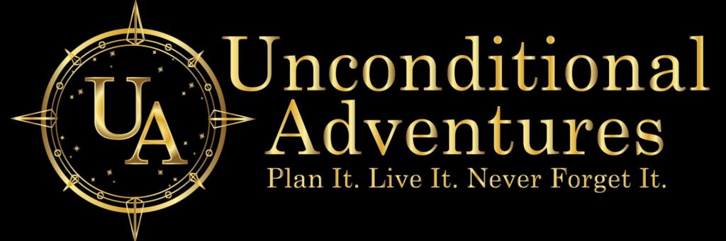 Unconditional Adventures Gold Logo